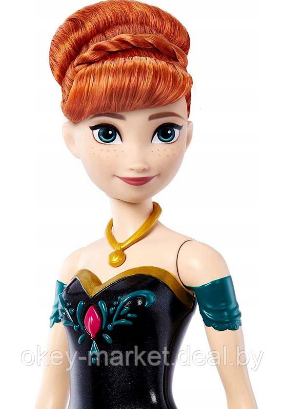 Кукла Mattel Disney Frozen Холодное сердце поющая Анна - фото 4 - id-p220456135