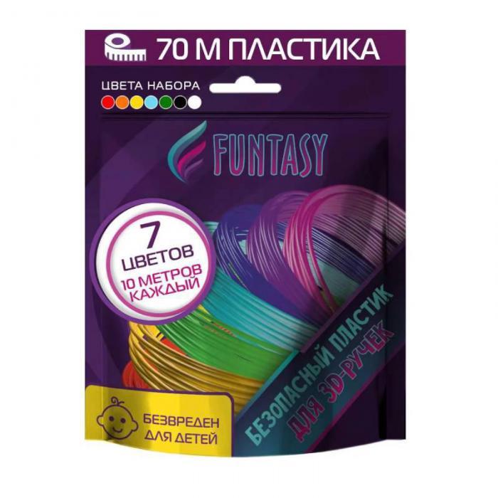 Аксессуар Funtasy PLA-пластик 7 цветов по 10m PLA-SET-7-10-1 - фото 1 - id-p220458071