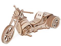 Деревянный конструктор Lemmo Трицикл ''Фотон'', 62 детали