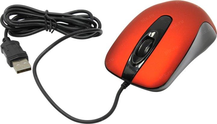 Манипулятор Gembird Optical Mouse MOP-400-R (RTL) USB 3btn+Roll - фото 1 - id-p220462891