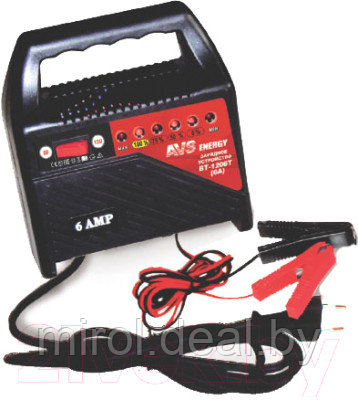 Зарядное устройство для аккумулятора AVS Energy BT-1206T (6A) / A78471S - фото 1 - id-p220468575