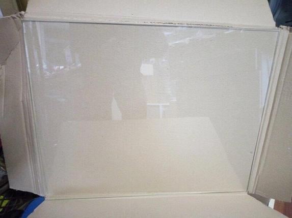 Стекло внутреннее духового шкафа Candy 530x367 мм (аналог, прозрачное), фото 2
