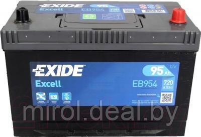 Автомобильный аккумулятор Exide Excell EB954 - фото 3 - id-p220470276