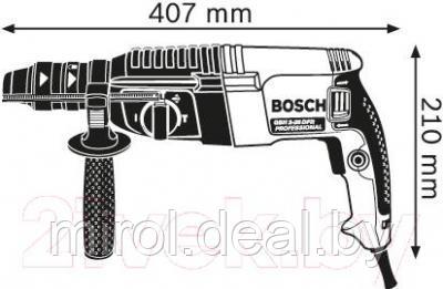 Профессиональный перфоратор Bosch GBH 2-26 DFR Professional - фото 3 - id-p220467881