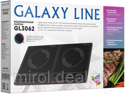 Электрическая настольная плита Galaxy GL 3062 - фото 5 - id-p220470452