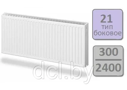 Стальной панельный радиатор Lemax Compact тип 21-300 2400