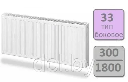 Стальной панельный радиатор Lemax Compact тип 33-300 1800