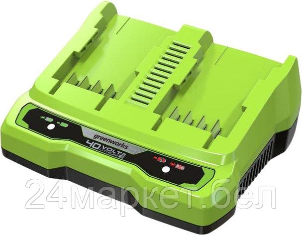 Зарядное устройство Greenworks G40UC8 (2x40В), фото 2