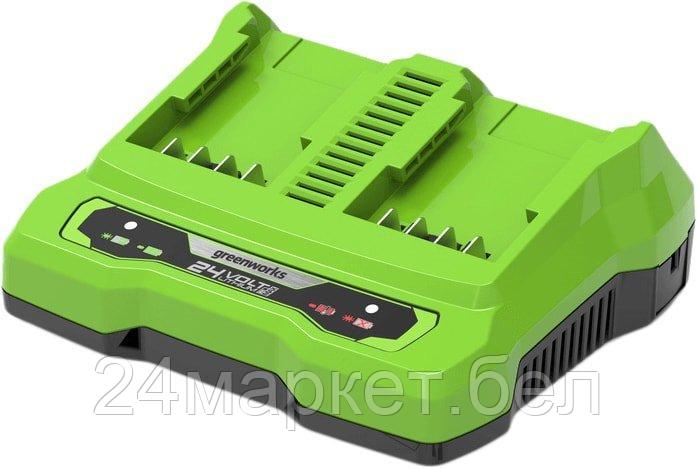 Зарядное устройство Greenworks G24X2UC2 (2x24В) - фото 1 - id-p220267338