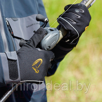 Перчатки для охоты и рыбалки Savage Gear Softshell Winter Glove 76607 - фото 5 - id-p220475983