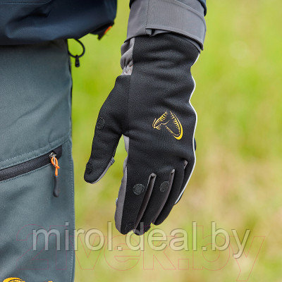 Перчатки для охоты и рыбалки Savage Gear Softshell Winter Glove 76607 - фото 7 - id-p220475983