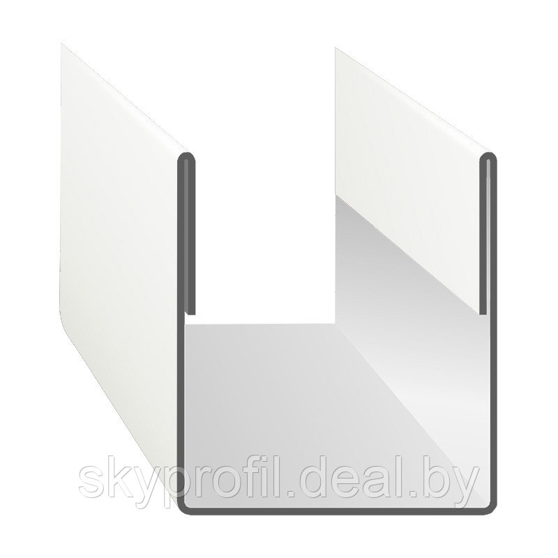 Планка торцовая фасадная ПС 20, 2 м, RAL9003 (cигнальный белый) - фото 1 - id-p191024559