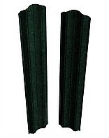 Штакетник Скайпрофиль вертикальный М-112 Престиж, Базальт, Одностороннее, RAL6005 (зелёный мох)