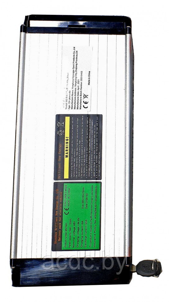 Быстросъемная батарея для GreenCamel Colt V700 48V 10,4Ah Li-ion - фото 1 - id-p220478712
