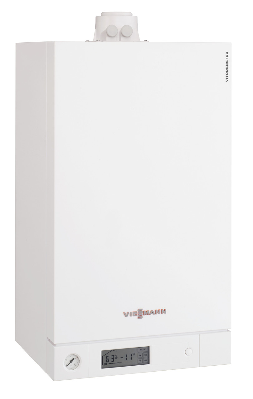 Конденсационный газовый котел Viessmann Vitodens 100 WB1HC 26 turbo (одноконтурный) - фото 1 - id-p220472021