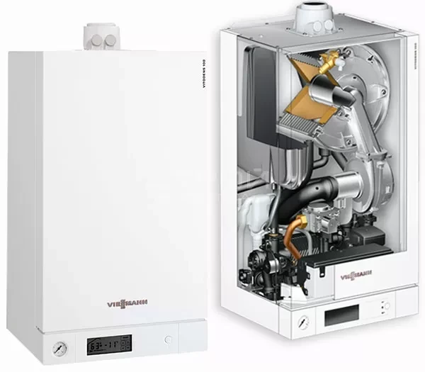 Конденсационный газовый котел Viessmann Vitodens 100 WB1HC 26 turbo (одноконтурный) - фото 2 - id-p220472021