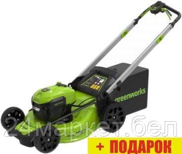 Газонокосилка Greenworks GD40LM48SP 2517407 (без АКБ) - фото 1 - id-p220267107