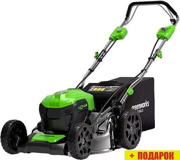 Колёсная газонокосилка Greenworks GD40LM46SP (без АКБ), фото 2
