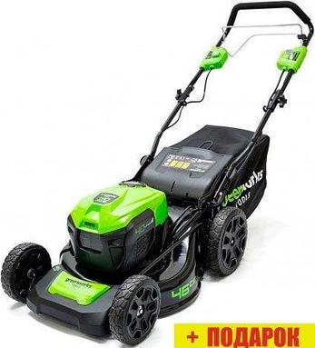 Колёсная газонокосилка Greenworks GD40LM46SP (без АКБ), фото 2
