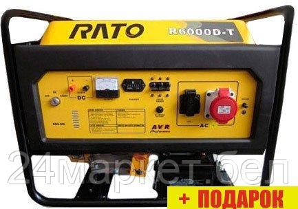 Бензиновый генератор Rato R6000D-T - фото 1 - id-p220267148