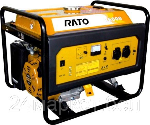 Бензиновый генератор Rato R6000T - фото 1 - id-p220267152