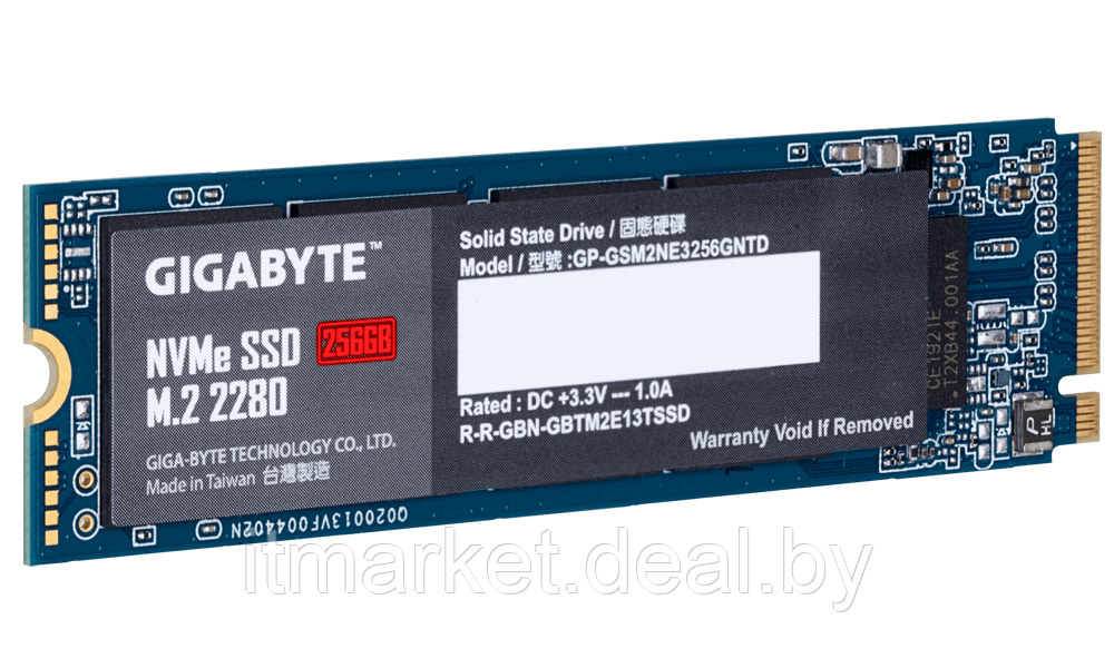 Жесткий диск SSD 256Gb Gigabyte NVMe (GP-GSM2NE3256GNTD) - фото 4 - id-p220478814