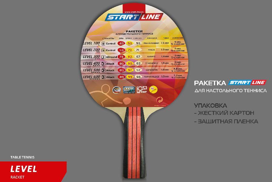 Теннисная ракетка Start line Level 200 New 12305 - фото 8 - id-p220478009