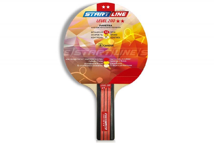 Теннисная ракетка Start line Level 200 New (прямая) - фото 1 - id-p220478019