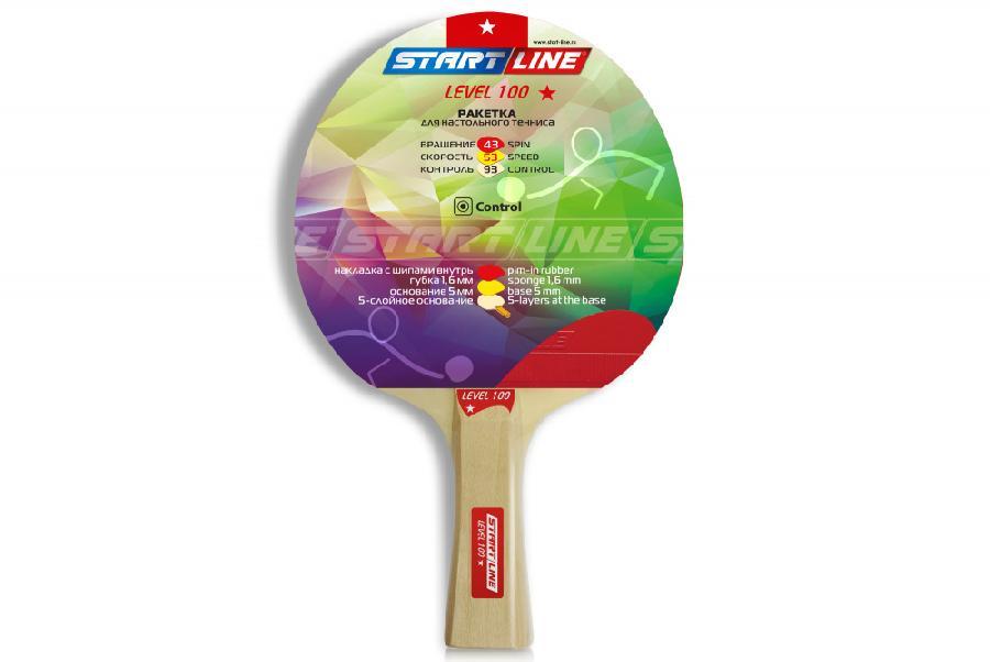 Теннисная ракетка Start line Level 100 New (коническая) - фото 1 - id-p220478021