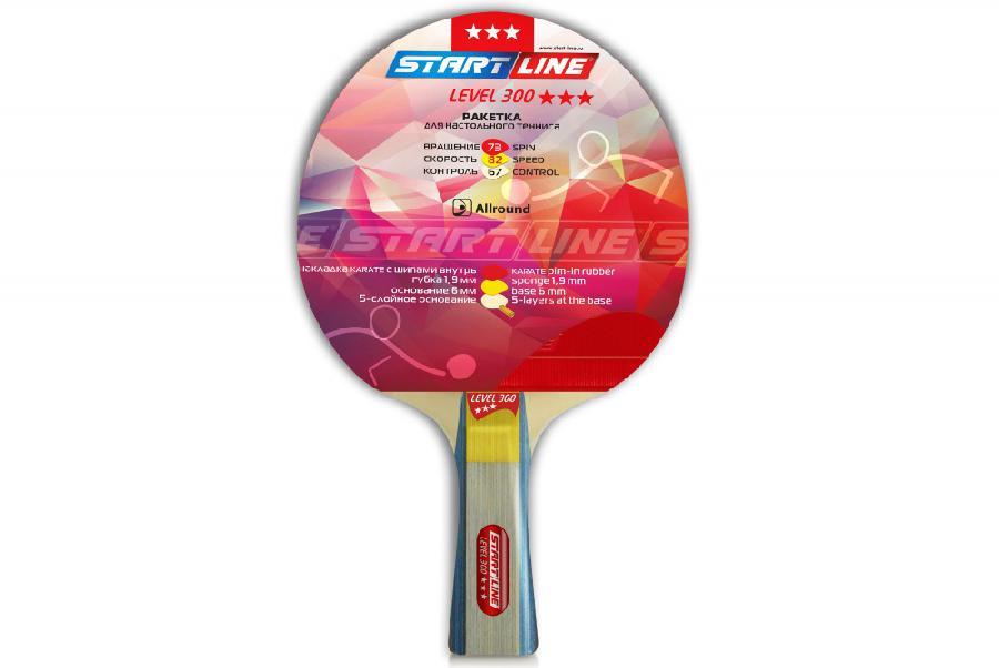 Теннисная ракетка Start line Level 300 New (коническая) - фото 1 - id-p220478028