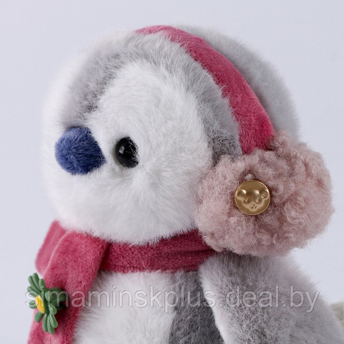 Мягкая игрушка "Special Friend", пингвин,цвет светло-серый - фото 4 - id-p220479208