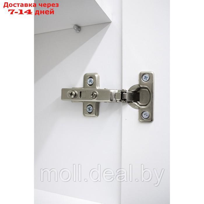 Шкаф навесной для ванной комнаты 02-50, 50 х 70 х 28,9 см, фасад МДФ - фото 5 - id-p218426591