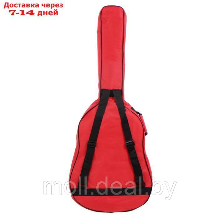 Чехол для гитары Music Life, 106х41х13 см, красный - фото 3 - id-p220457277