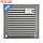 Решетка вентиляционная ZEIN Люкс РМ2525СР, 250 х 250 мм, с сеткой, металлическая, серебро, фото 4