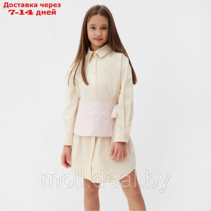 Юбка(баска) для девочки MINAKU: PartyDress, цвет розовый, рост 152 см - фото 1 - id-p220460679
