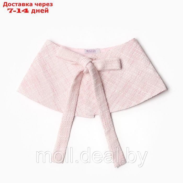 Юбка(баска) для девочки MINAKU: PartyDress, цвет розовый, рост 152 см - фото 5 - id-p220460679