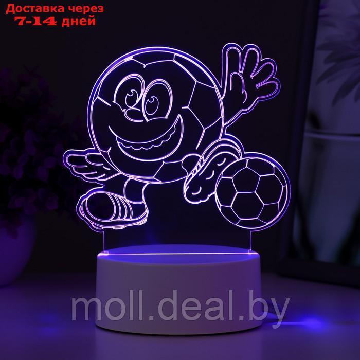 Светильник "Футбик" LED RGB от сети 13х9,5х12,6 см - фото 1 - id-p218426628