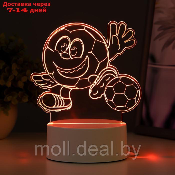 Светильник "Футбик" LED RGB от сети 13х9,5х12,6 см - фото 4 - id-p218426628
