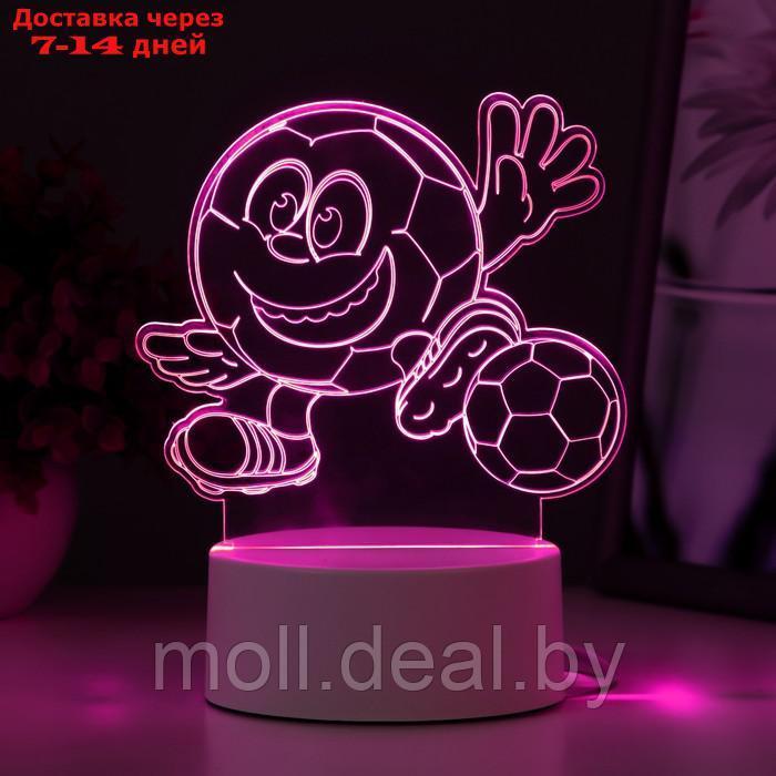 Светильник "Футбик" LED RGB от сети 13х9,5х12,6 см - фото 5 - id-p218426628