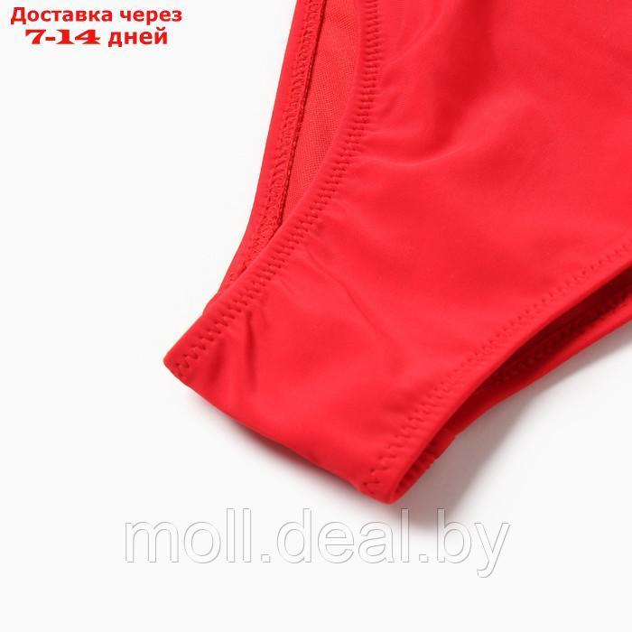 Купальный костюм слитный MINAKU цвет красный, р-р 46 - фото 3 - id-p218425087