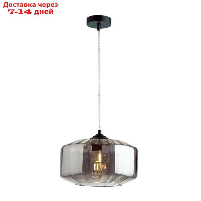 Светильник BINGA, 1x60Вт E27, цвет чёрный, IP20 - фото 2 - id-p220464785