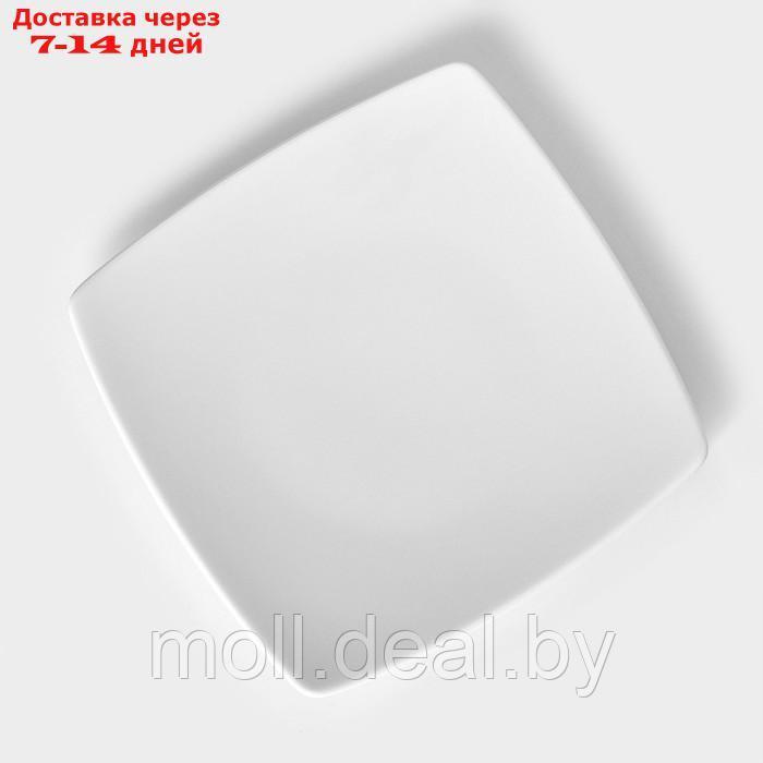 Тарелка квадратная 19 см "Белье" - фото 3 - id-p218426650