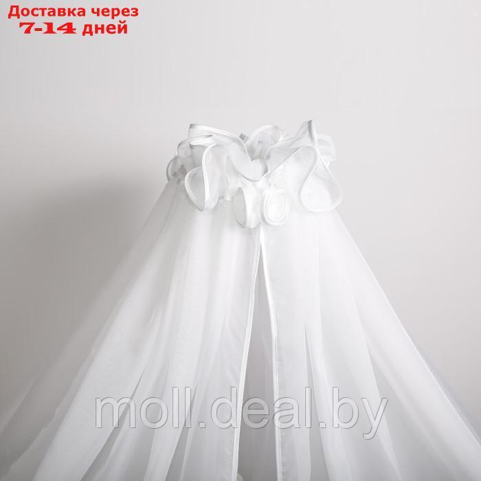 Балдахин "Эдельвейс", размер 150х300 см, цвет белый