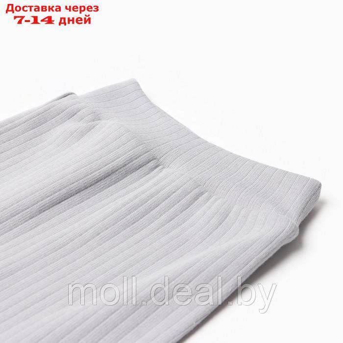 Ползунки с широким поясом, цвет серый, рост 56 см - фото 2 - id-p220461743