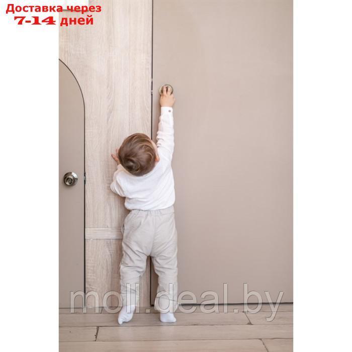 Брюки детские, цвет серый, рост 98 см - фото 5 - id-p220461749