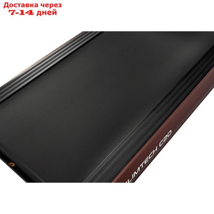 Беговая дорожка электрическая Titanium Masters Slimtech C20, коричневая - фото 2 - id-p220464888