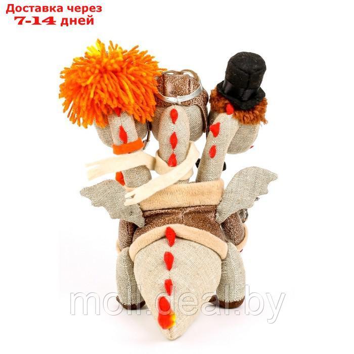 Набор для изготовления текстильной игрушки "Змей Горыныч" высота 21,5 см - фото 4 - id-p220460796