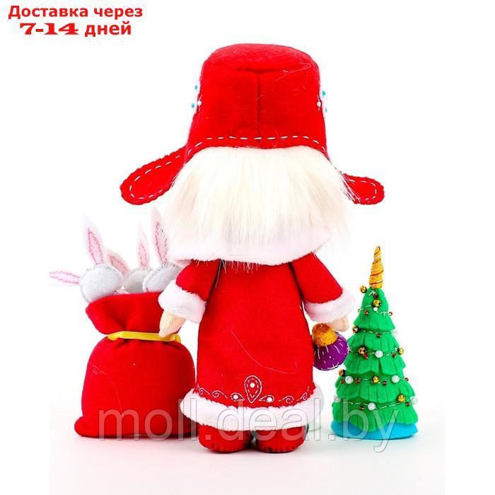 Набор для изготовления текстильной игрушки "Морозко" высота 17,5 см - фото 2 - id-p220460804