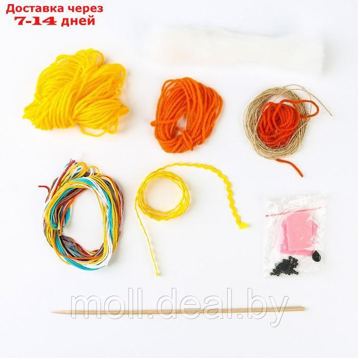 Набор для изготовления текстильной игрушки "Весёлый Снеговик" высота 16,5 см - фото 5 - id-p220460808