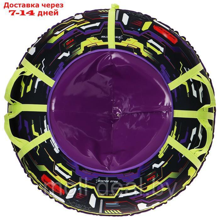 Тюбинг-ватрушка "Игра", диаметр чехла 107 см, тент/оксфорд - фото 3 - id-p220461847